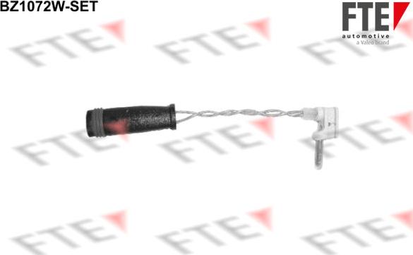 FTE BZ1072W-SET - Сигнализатор, износ тормозных колодок autospares.lv