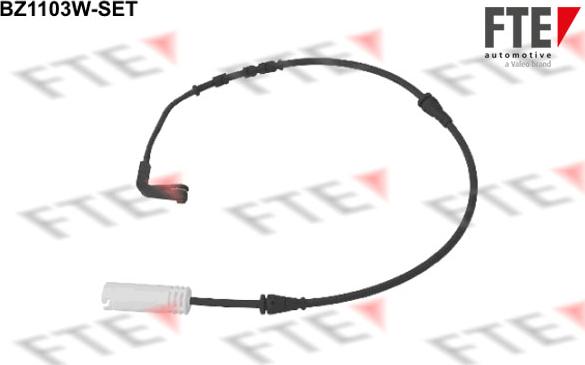 FTE 9410069 - Сигнализатор, износ тормозных колодок autospares.lv