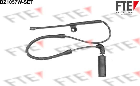 FTE BZ1057W-SET - Сигнализатор, износ тормозных колодок autospares.lv