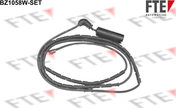 FTE 9410036 - Сигнализатор, износ тормозных колодок autospares.lv
