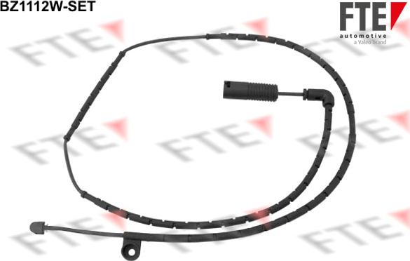FTE 9410077 - Сигнализатор, износ тормозных колодок autospares.lv