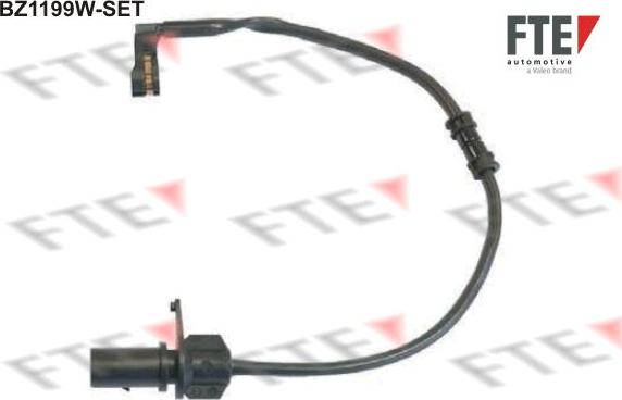 FTE 9410142 - Сигнализатор, износ тормозных колодок autospares.lv