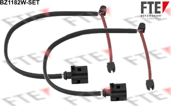 FTE 9410129 - Сигнализатор, износ тормозных колодок autospares.lv