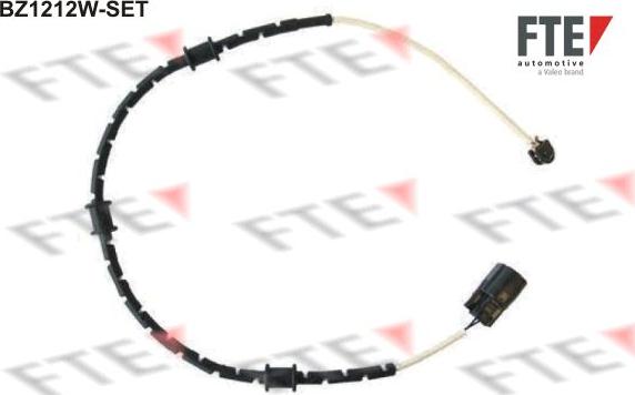 FTE 9410176 - Сигнализатор, износ тормозных колодок autospares.lv
