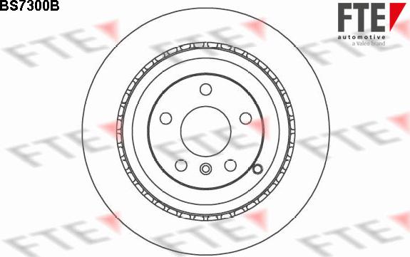 FTE 9081099 - Тормозной диск autospares.lv