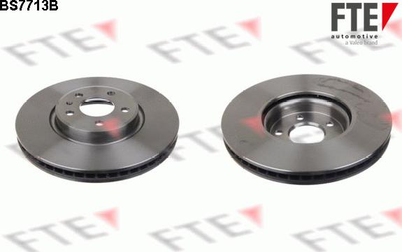 FTE 9081006 - Тормозной диск autospares.lv