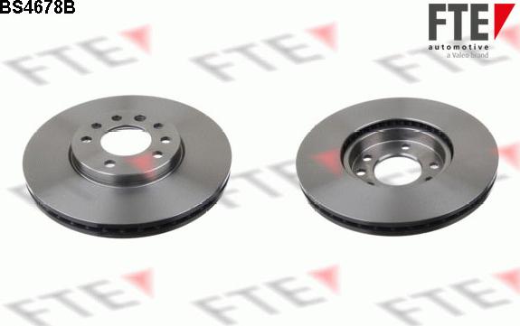 FTE 9081020 - Тормозной диск autospares.lv