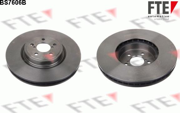 FTE 9081147 - Тормозной диск autospares.lv