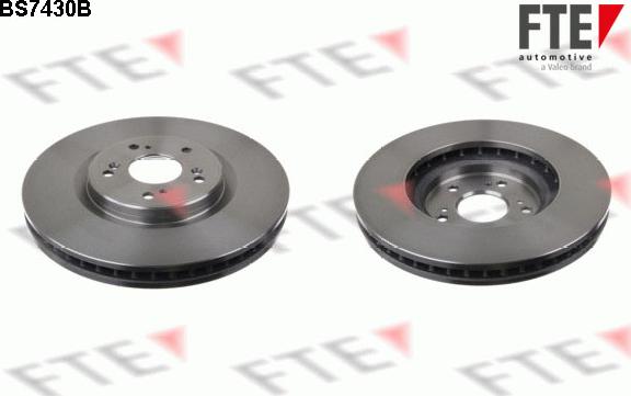 FTE 9081160 - Тормозной диск autospares.lv