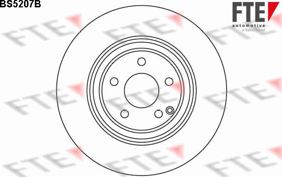 FTE 9081109 - Тормозной диск autospares.lv