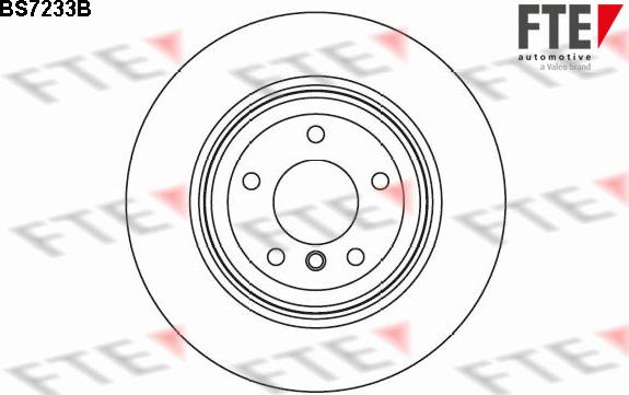 FTE 9081102 - Тормозной диск autospares.lv