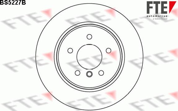 FTE 9081113 - Тормозной диск autospares.lv