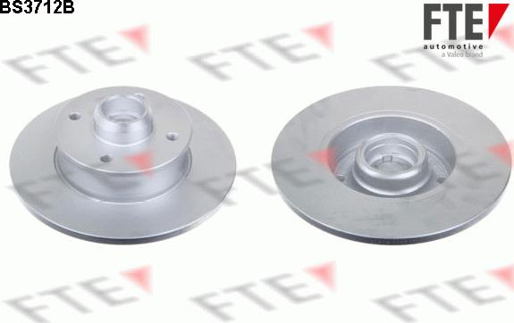 FTE 9081112 - Тормозной диск autospares.lv