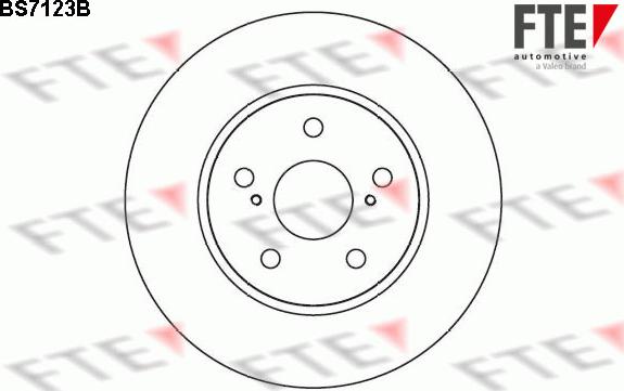 FTE 9081183 - Тормозной диск autospares.lv