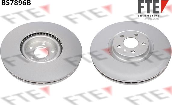 FTE 9081354 - Тормозной диск autospares.lv