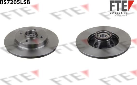 FTE 9081357 - Тормозной диск autospares.lv