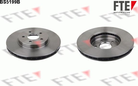 FTE 9081307 - Тормозной диск autospares.lv