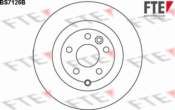 FTE 9081317 - Тормозной диск autospares.lv