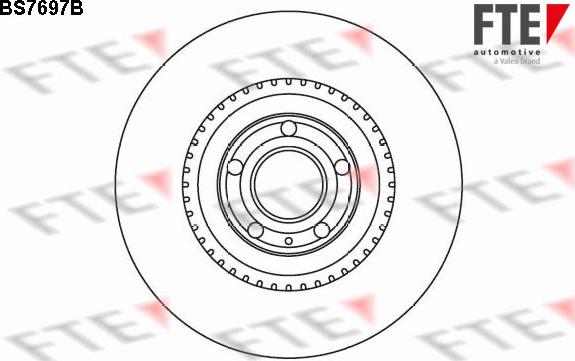 FTE 9081290 - Тормозной диск autospares.lv