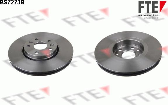 FTE 9081259 - Тормозной диск autospares.lv