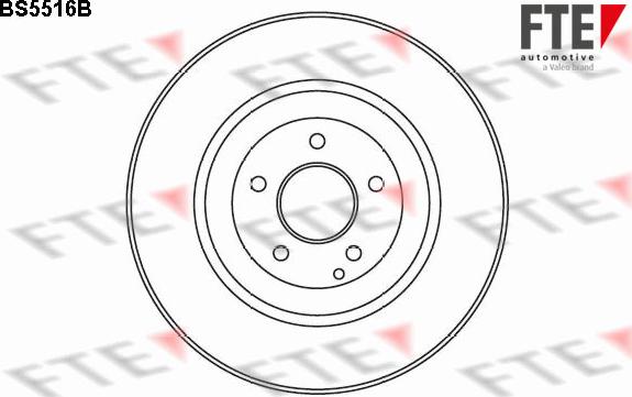 FTE 9081251 - Тормозной диск autospares.lv