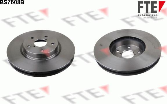 FTE 9081284 - Тормозной диск autospares.lv