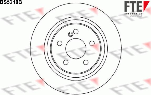 FTE 9082491 - Тормозной диск autospares.lv