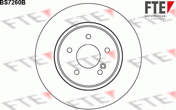 FTE 9082452 - Тормозной диск autospares.lv