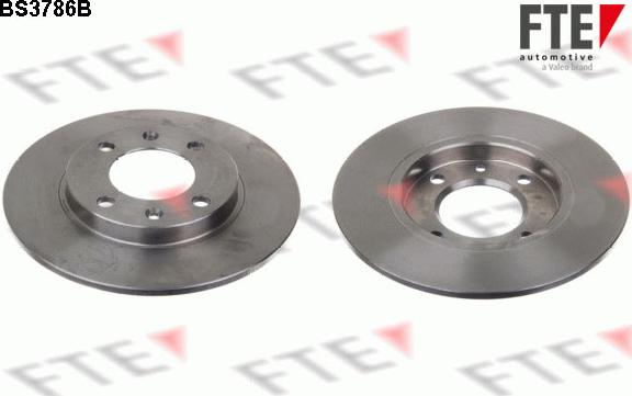 FTE 9082417 - Тормозной диск autospares.lv