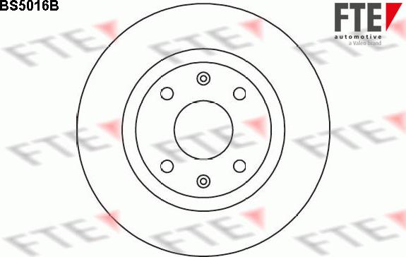 FTE 9082486 - Тормозной диск autospares.lv