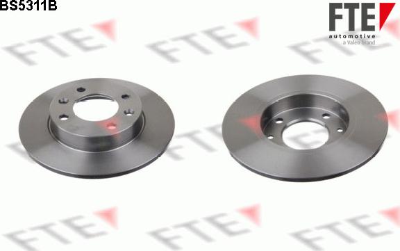 FTE 9082421 - Тормозной диск autospares.lv