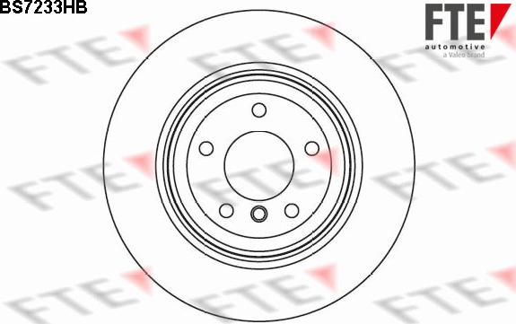 FTE 9082599 - Тормозной диск autospares.lv