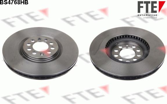 FTE 9082546 - Тормозной диск autospares.lv