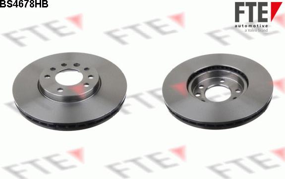 FTE 9082543 - Тормозной диск autospares.lv