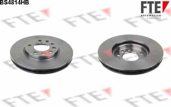 FTE 9082547 - Тормозной диск autospares.lv