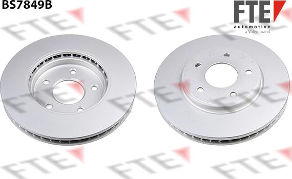 FTE 9082615 - Тормозной диск autospares.lv