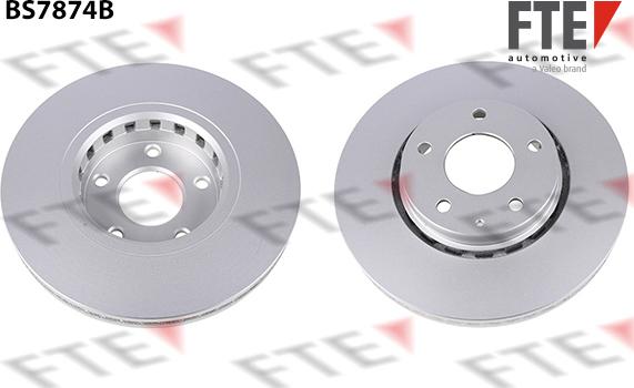 FTE 9082631 - Тормозной диск autospares.lv