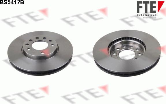 FTE 9082058 - Тормозной диск autospares.lv