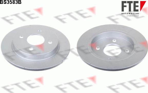 FTE 9082084 - Тормозной диск autospares.lv