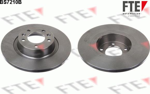 FTE 9082142 - Тормозной диск autospares.lv