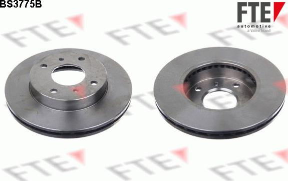 FTE 9082154 - Тормозной диск autospares.lv