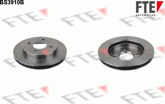 FTE 9082155 - Тормозной диск autospares.lv
