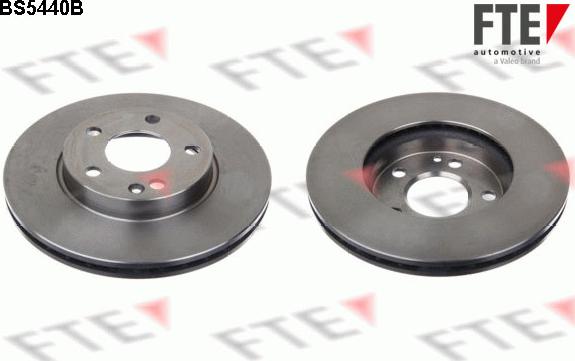 FTE 9082115 - Тормозной диск autospares.lv