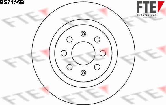 FTE 9082172 - Тормозной диск autospares.lv