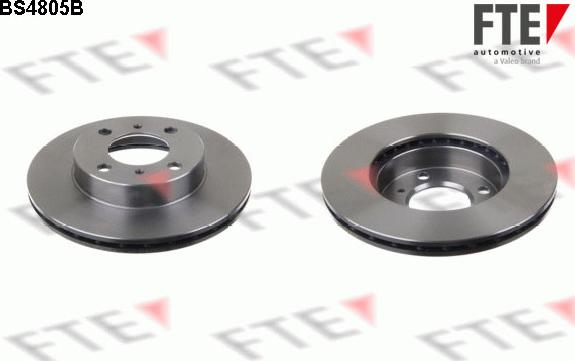 FTE 9082334 - Тормозной диск autospares.lv