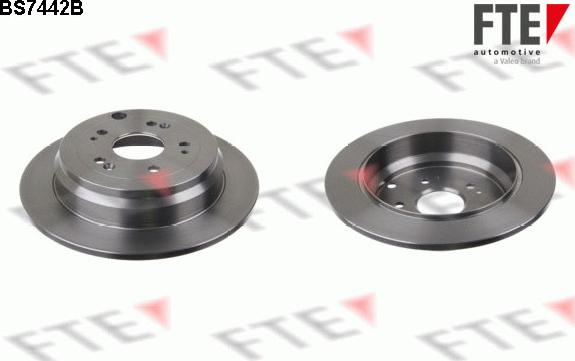 FTE 9082325 - Тормозной диск autospares.lv