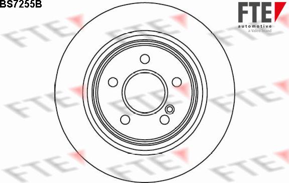 FTE 9082292 - Тормозной диск autospares.lv