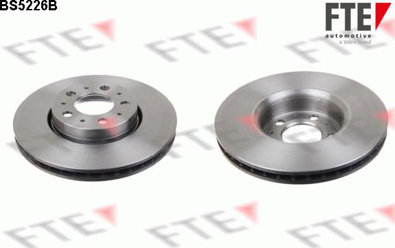 FTE 9082213 - Тормозной диск autospares.lv