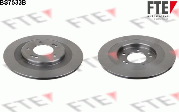 FTE 9082284 - Тормозной диск autospares.lv
