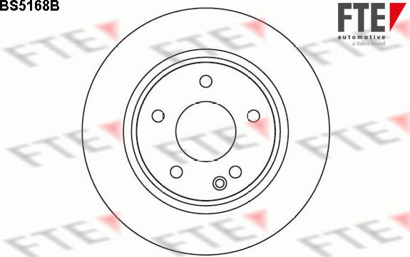 FTE 9082283 - Тормозной диск autospares.lv